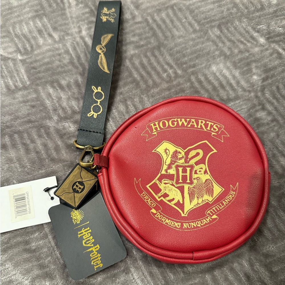 Hogwarts Red Round Bag